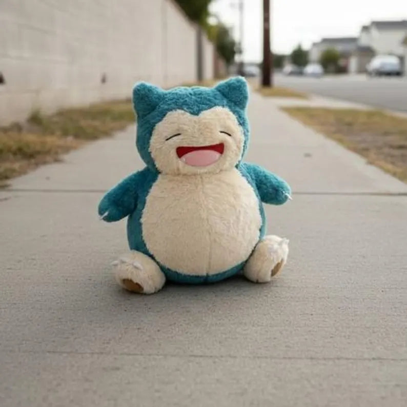 Happy Snorlax Plush